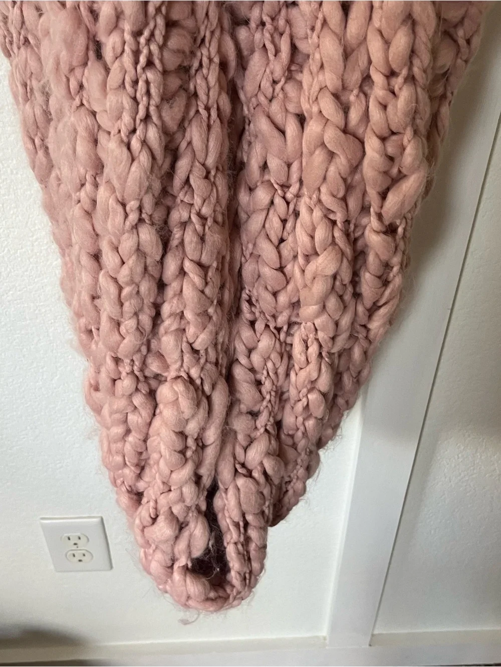Free People Women's Chunky Knit Scarf NWT